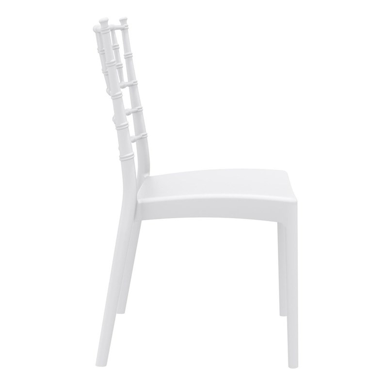 Compamia Josephine Patio Dining Chair in White