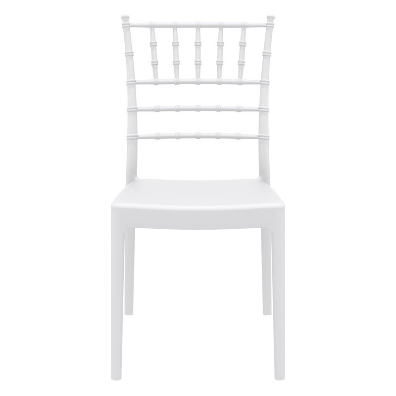 Compamia Josephine Patio Dining Chair in White