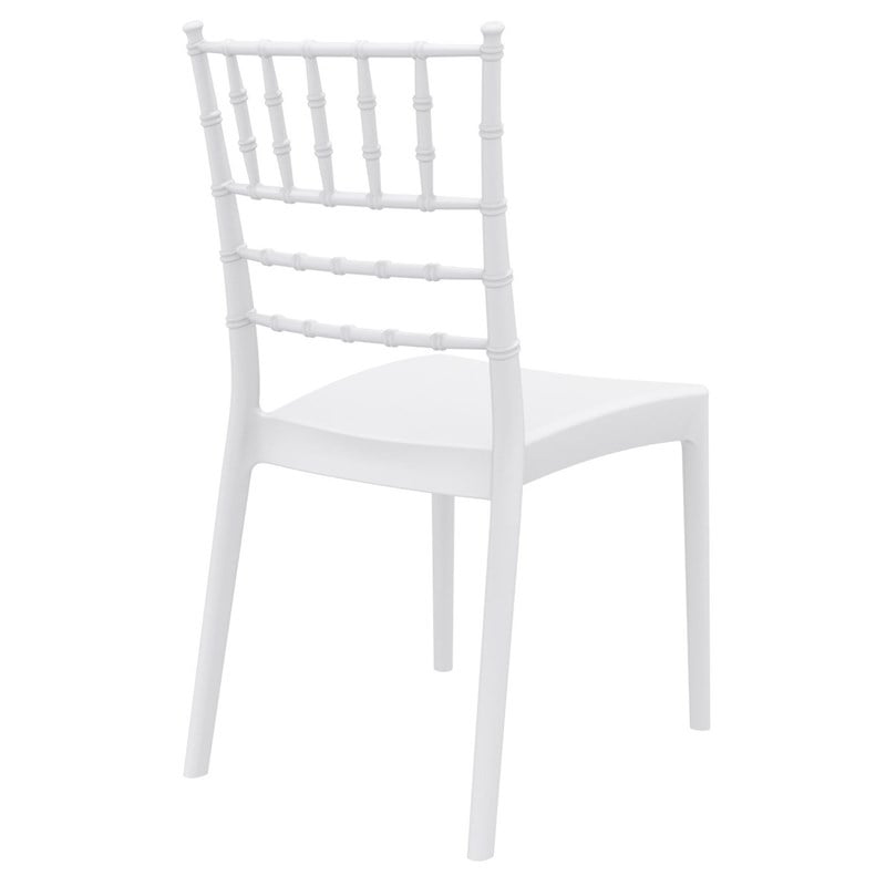 Compamia Josephine Patio Dining Chair in White