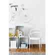 Compamia Mila Dining Arm Chair in White