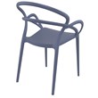 Compamia Mila Dining Arm Chair in Dark Gray