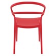 Compamia Mila Dining Arm Chair in Red