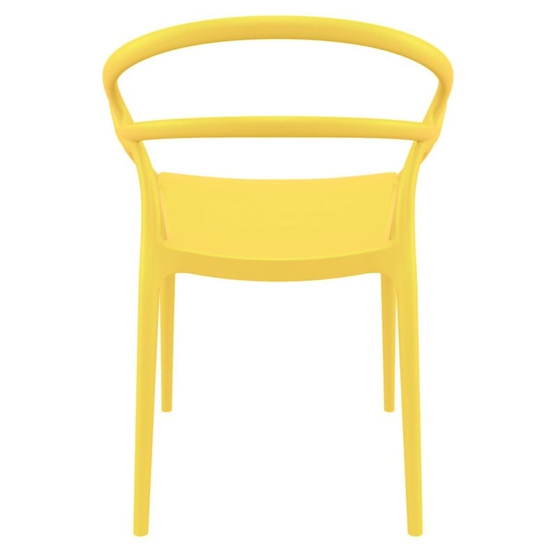 Compamia Mila Dining Arm Chair in Yellow