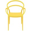 Compamia Mila Dining Arm Chair in Yellow