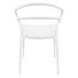 Compamia Pia Patio Dining Chair in White