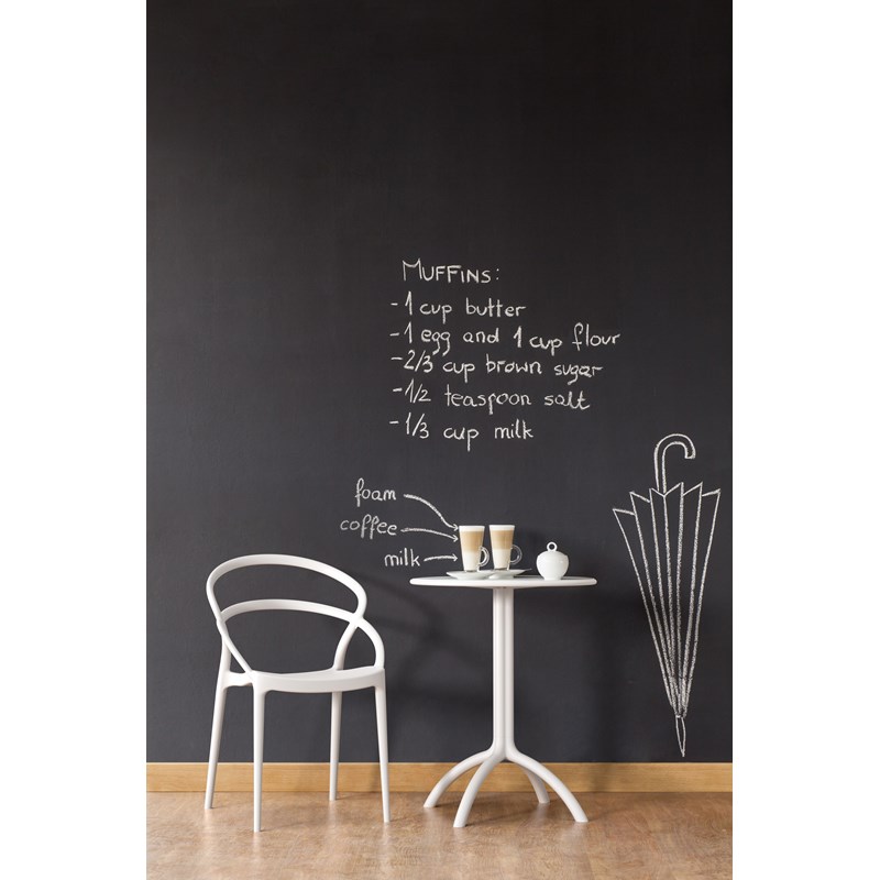 Compamia Pia Patio Dining Chair in White