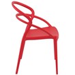 Compamia Pia Patio Dining Chair in Red