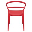 Compamia Pia Patio Dining Chair in Red