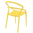 Compamia Pia Patio Dining Chair in Yellow