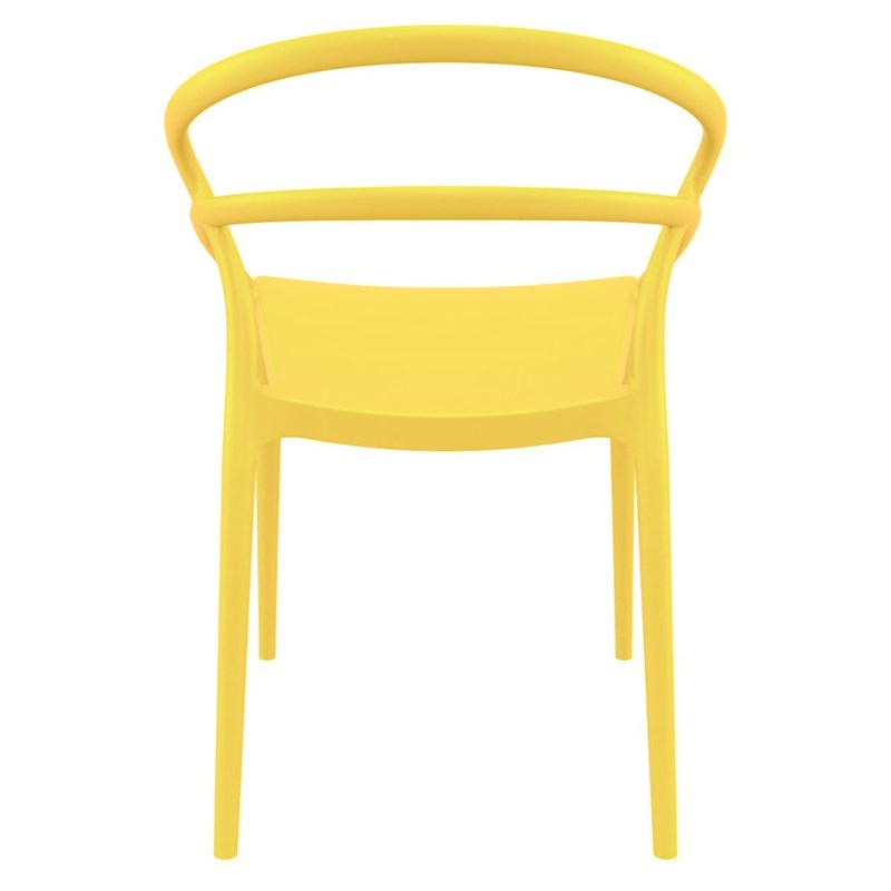 Compamia Pia Patio Dining Chair in Yellow