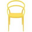Compamia Pia Patio Dining Chair in Yellow