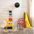 Compamia Pia Patio Dining Chair in Yellow