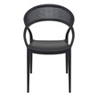 Compamia Sunset Patio Dining Chair in Black