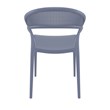 Compamia Sunset Patio Dining Chair in Dark Gray