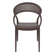 Compamia Sunset Patio Dining Chair in Brown