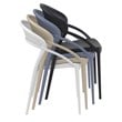 Compamia Sunset Patio Dining Chair in Brown