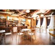Compamia Flash Patio Dining Chair in White Transparent Amber