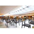 Compamia Flash Patio Dining Chair in Black Transparent Amber