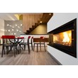 Compamia Flash Patio Dining Chair in Black Transparent Red