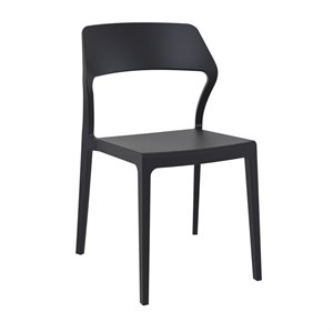 compamia snow patio dining chair