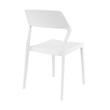 Compamia Snow Patio Dining Chair in White