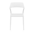 Compamia Snow Patio Dining Chair in White