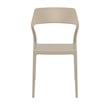 Compamia Snow Patio Dining Chair in Taupe