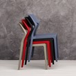 Compamia Snow Patio Dining Chair in Red