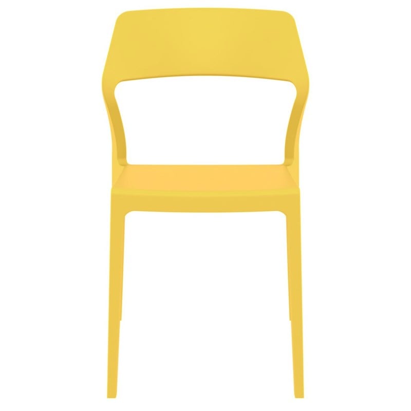 Compamia Snow Patio Dining Chair in Yellow