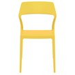 Compamia Snow Patio Dining Chair in Yellow