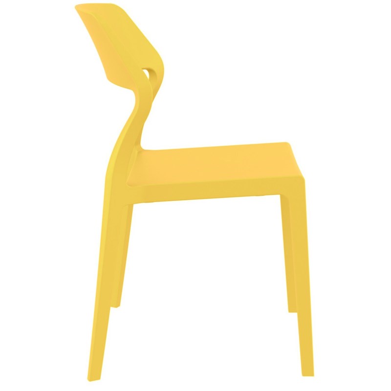 Compamia Snow Patio Dining Chair in Yellow