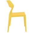 Compamia Snow Patio Dining Chair in Yellow