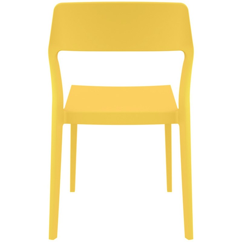 Compamia Snow Patio Dining Chair in Yellow