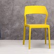 Compamia Snow Patio Dining Chair in Yellow