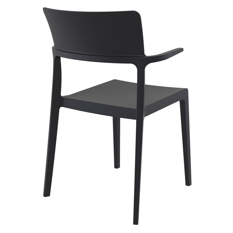 Compamia Plus Arm Chair in Black