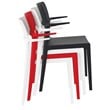 Compamia Plus Arm Chair in Black