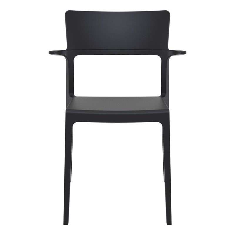 Compamia Plus Arm Chair in Black