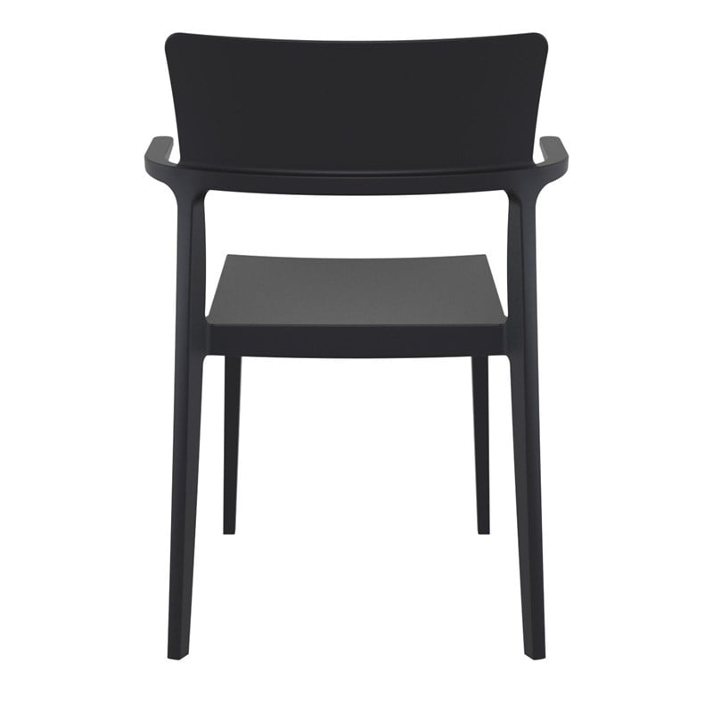Compamia Plus Arm Chair in Black