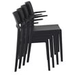 Compamia Plus Arm Chair in Black