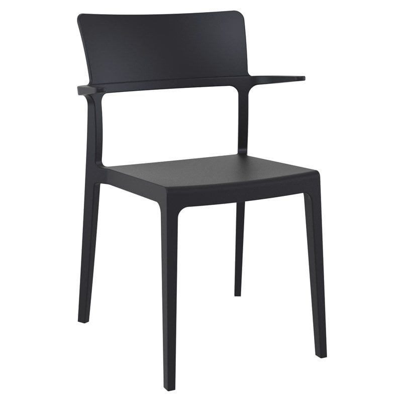 Compamia Plus Arm Chair in Black