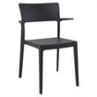 Compamia Plus Arm Chair in Black