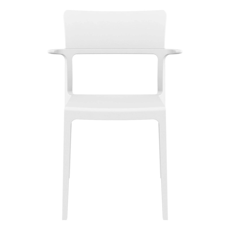 Compamia Plus Arm Chair in White