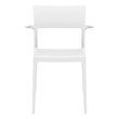 Compamia Plus Arm Chair in White