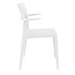 Compamia Plus Arm Chair in White