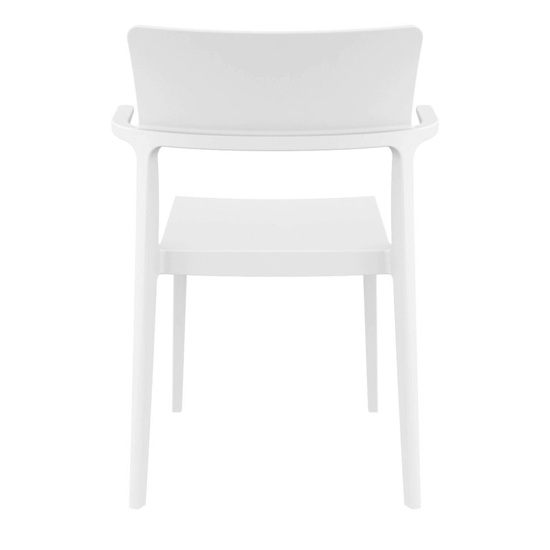 Compamia Plus Arm Chair in White