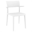 Compamia Plus Arm Chair in White
