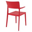 Compamia Plus Arm Chair in Red