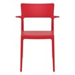Compamia Plus Arm Chair in Red