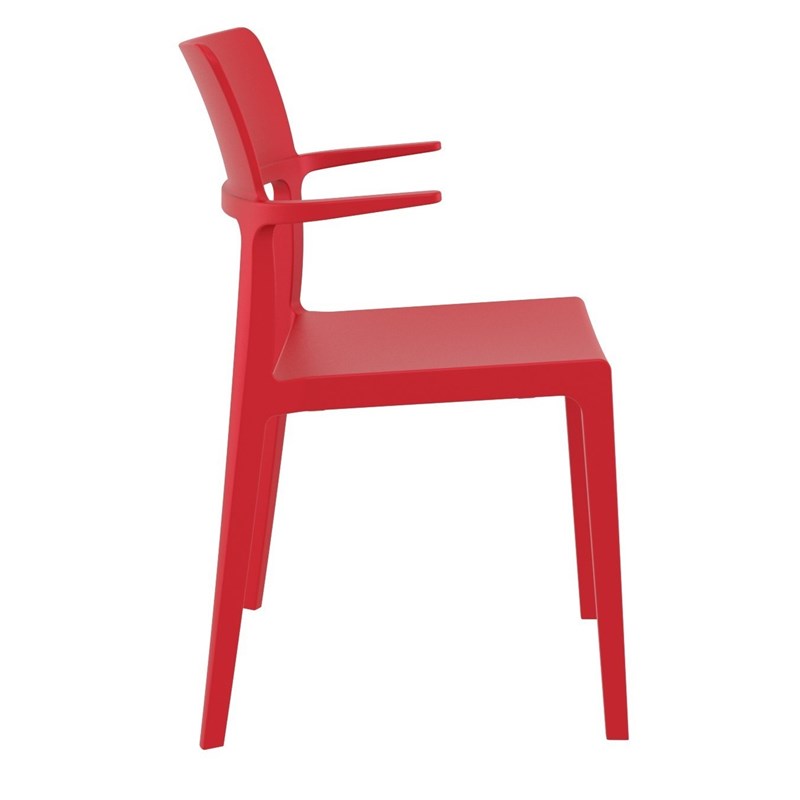 Compamia Plus Arm Chair in Red