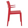 Compamia Plus Arm Chair in Red